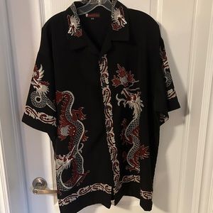 Vintage Japanese Dragon Shirt